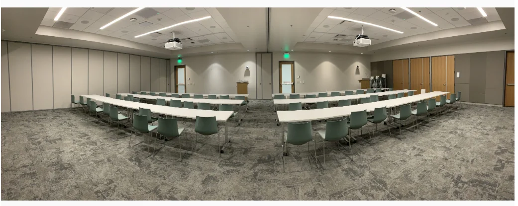 Conference Rooms B44-1B, 1C, & 1D Flexible Setup